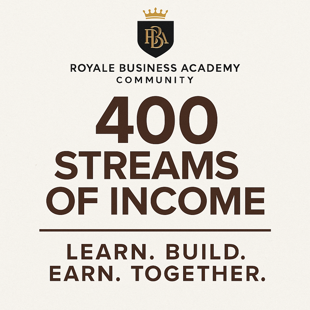 RBA Community (400+ STREAMS OF INCOME)